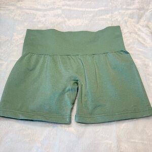 NVGTN Sage Green Seamless Shorts Medium